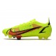 Nike Mercurial Vapor XIV Elite FG Soccer Cleats Green Orange