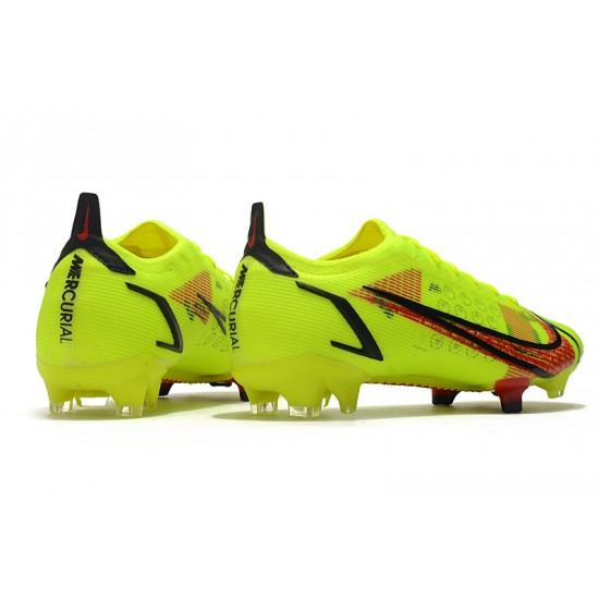 Nike Mercurial Vapor XIV Elite FG Soccer Cleats Green Orange