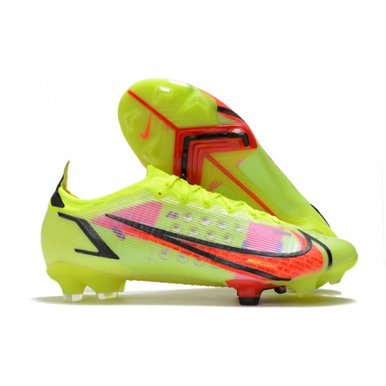Nike Mercurial Vapor XIV Elite FG Soccer Cleats Pink Green