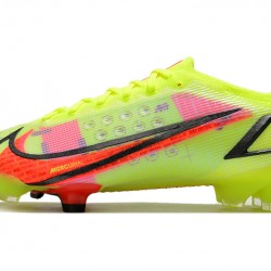 Nike Mercurial Vapor XIV Elite FG Soccer Cleats Pink Green