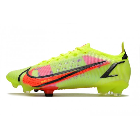 Nike Mercurial Vapor XIV Elite FG Soccer Cleats Pink Green