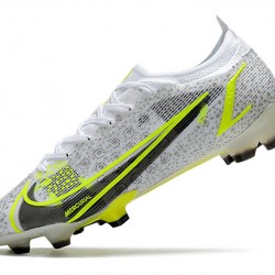 Nike Mercurial Vapor XIV Elite FG Soccer Cleats White Green