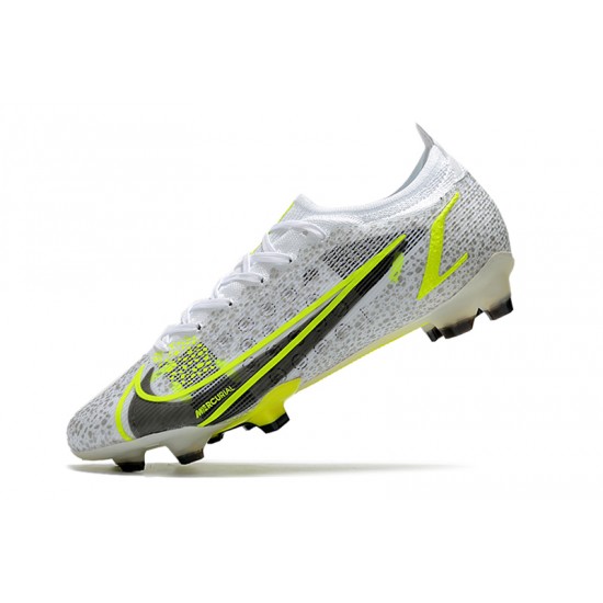 Nike Mercurial Vapor XIV Elite FG Soccer Cleats White Green