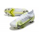 Nike Mercurial Vapor XIV Elite FG Soccer Cleats White Green
