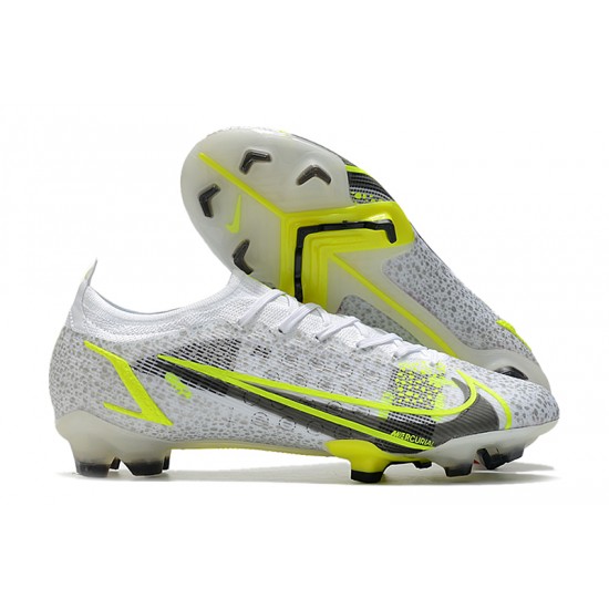 Nike Mercurial Vapor XIV Elite FG Soccer Cleats White Green