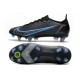 Nike Mercurial Vapor XIV Elite SG PRO Anti Clog Soccer Cleats Black Blue