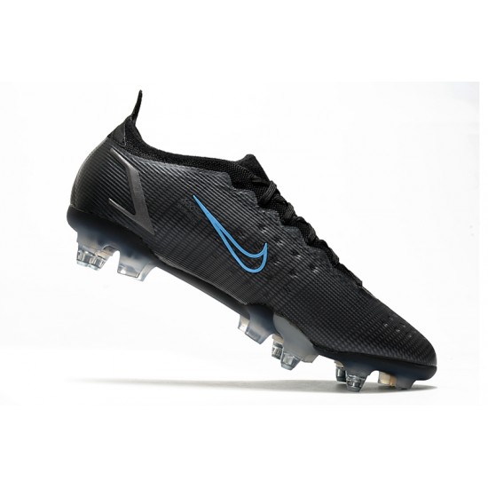 Nike Mercurial Vapor XIV Elite SG PRO Anti Clog Soccer Cleats Black Blue