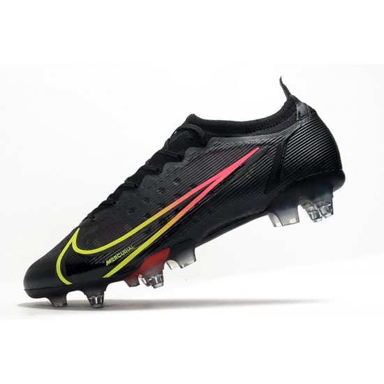 Nike Mercurial Vapor XIV Elite SG PRO Anti Clog Soccer Cleats Black