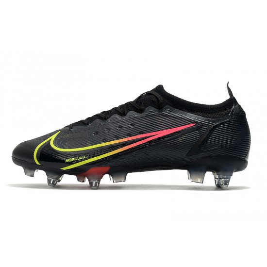 Nike Mercurial Vapor XIV Elite SG PRO Anti Clog Soccer Cleats Black