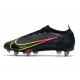 Nike Mercurial Vapor XIV Elite SG PRO Anti Clog Soccer Cleats Black