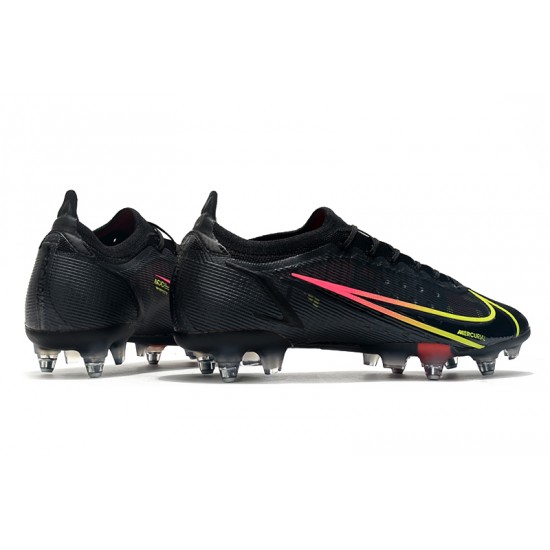 Nike Mercurial Vapor XIV Elite SG PRO Anti Clog Soccer Cleats Black