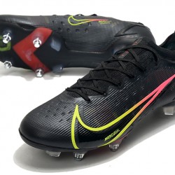 Nike Mercurial Vapor XIV Elite SG PRO Anti Clog Soccer Cleats Black