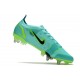 Nike Mercurial Vapor XIV Elite SG PRO Anti Clog Soccer Cleats Green Blue