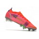 Nike Mercurial Vapor XIV Elite SG PRO Anti Clog Soccer Cleats Orange Pink