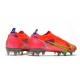 Nike Mercurial Vapor XIV Elite SG PRO Anti Clog Soccer Cleats Orange Pink