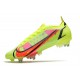 Nike Mercurial Vapor XIV Elite SG PRO Anti Clog Soccer Cleats Pink Green