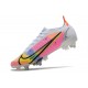 Nike Mercurial Vapor XIV Elite SG PRO Anti Clog Soccer Cleats Pink White