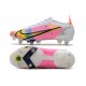 Nike Mercurial Vapor XIV Elite SG PRO Anti Clog Soccer Cleats Pink White
