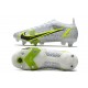 Nike Mercurial Vapor XIV Elite SG PRO Anti Clog Soccer Cleats White Yellow
