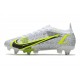 Nike Mercurial Vapor XIV Elite SG PRO Anti Clog Soccer Cleats White Yellow