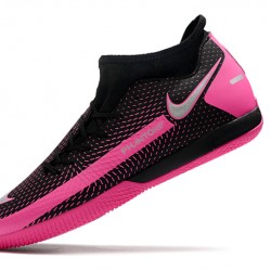 Nike Phantom GT Academy Dynamic Fit IC Soccer Cleats Black And Pink