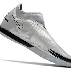 Nike Phantom GT Academy Dynamic Fit IC Soccer Cleats Gray And Black