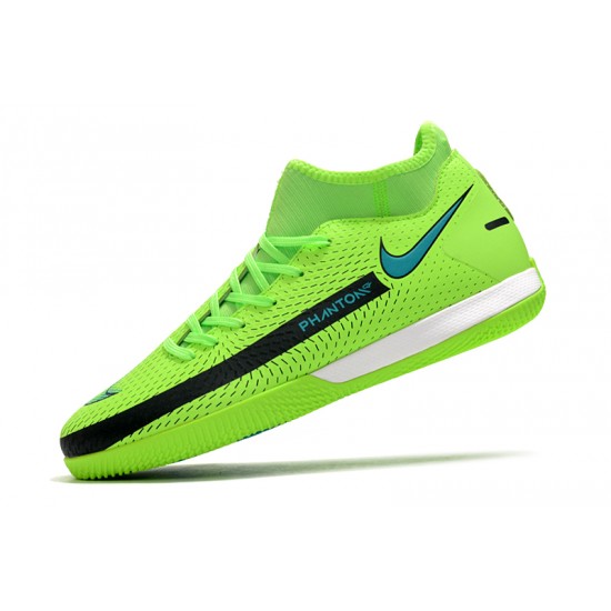 Nike Phantom GT Academy Dynamic Fit IC Soccer Cleats Green And Black