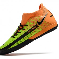 Nike Phantom GT Academy Dynamic Fit IC Soccer Cleats Orange And Green