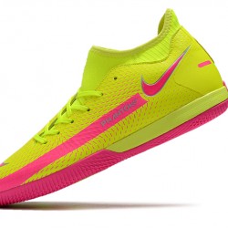 Nike Phantom GT Academy Dynamic Fit IC Soccer Cleats Pink And Green