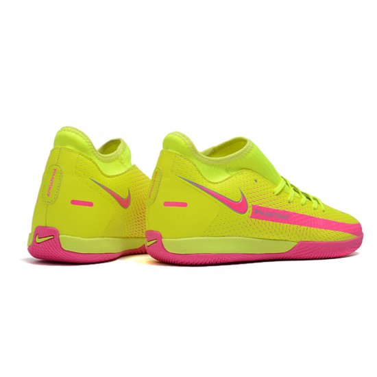 Nike Phantom GT Academy Dynamic Fit IC Soccer Cleats Pink And Green