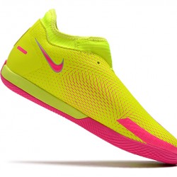 Nike Phantom GT Academy Dynamic Fit IC Soccer Cleats Pink And Green