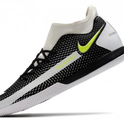 Nike Phantom GT Academy Dynamic Fit IC Soccer Cleats White Black