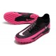 Nike Phantom GT Academy Dynamic Fit TF Soccer Cleats Pink And Black Gray