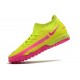 Nike Phantom GT Academy Dynamic Fit TF Soccer Cleats Pink And Green