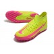 Nike Phantom GT Academy Dynamic Fit TF Soccer Cleats Pink And Green