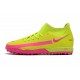 Nike Phantom GT Academy Dynamic Fit TF Soccer Cleats Pink And Green