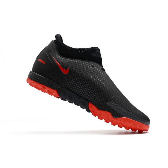 Nike Phantom GT Academy Dynamic Fit TF Soccer Cleats Red And Black