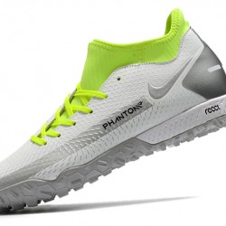 Nike Phantom GT Academy Dynamic Fit TF Soccer Cleats White And Green