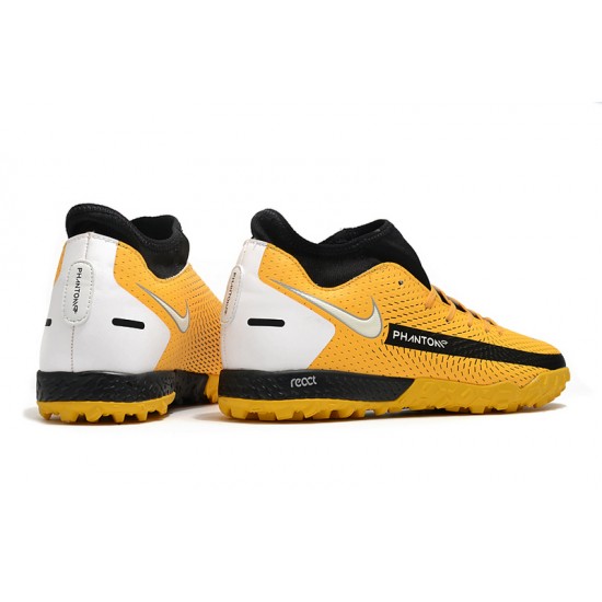 Nike Phantom GT Academy Dynamic Fit TF Soccer Cleats Yellow And Black