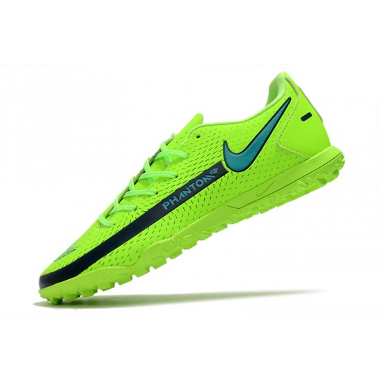 Nike Phantom GT Club TF Soccer Cleats Black And Green