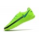 Nike Phantom GT Club TF Soccer Cleats Black And Green