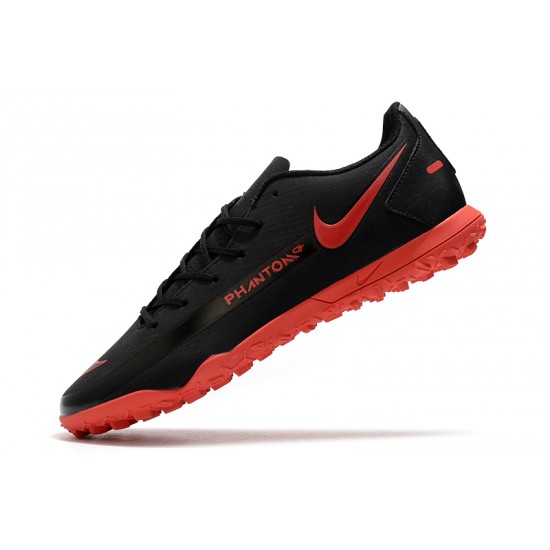 Nike Phantom GT Club TF Soccer Cleats Black And Red