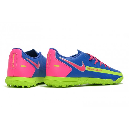 Nike Phantom GT Club TF Soccer Cleats Blue And Pink