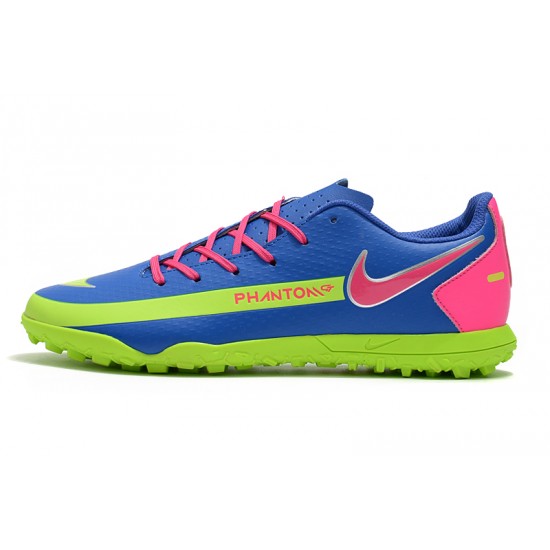 Nike Phantom GT Club TF Soccer Cleats Blue And Pink