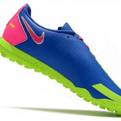 Nike Phantom GT Club TF Soccer Cleats Blue And Pink