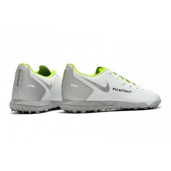 Nike Phantom GT Club TF Soccer Cleats Gray And White