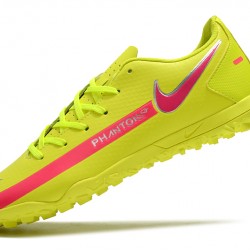 Nike Phantom GT Club TF Soccer Cleats Pink And Yellow