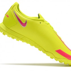 Nike Phantom GT Club TF Soccer Cleats Pink And Yellow