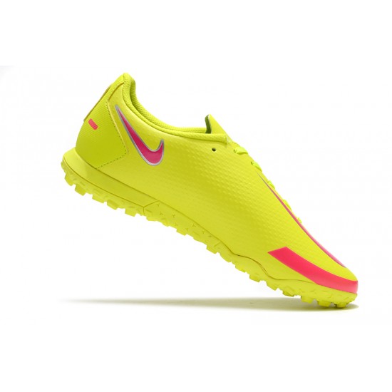 Nike Phantom GT Club TF Soccer Cleats Pink And Yellow