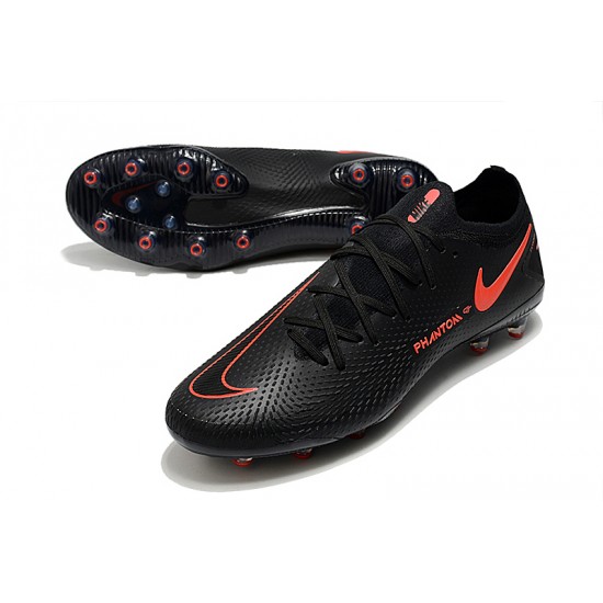 Nike Phantom GT Elite AG-PRO Soccer Cleats Black And Orange